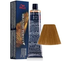 Wella Professionals Koleston Perfect Me+ ilgalaikiai plaukų dažai 8/73 šviesiai blondinė auksinė kaštoninė, 60 ml