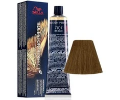 Wella Professionals Koleston Perfect Me+ Permanent Hair Dye 7/07 Medium Skirtas šviesiems plaukams Natural Chestnut, 60 ml