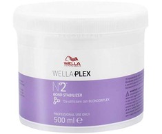 „Wella Professionals Wellaplex Bond Stabilizer No. 2“ plaukų stiprinimo priemonė po dažymo, 500 ml
