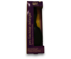 WET BRUSH Pro Backbar Detangler Juodas