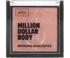 Wibo Million Dollar Body Bronzing Blush Highlighter Compact 1 Shade, 9 g