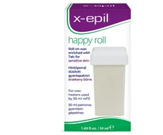 X-Epil, Happy Roll, Talc, Silky Finish, Depilatory Wax, Body, 50 ml