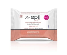 X-Epil Intimate Hygiene Sensitive Intimate Wipes, 20 vnt.