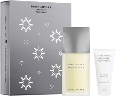 Xmas Set Set Issey Miyake: L'Eau d'Issey, Eau De Toilette, For Men, 75 ml + L'Eau d'Issey, Moisturizing, Dušo želė, For All Skin Types, 50 ml