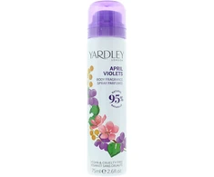 Yardley April Violets Dezodorantas Purškiklis For Women, 75 ml
