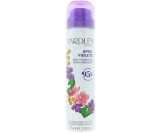 Yardley April Violets dezodorantas purškiklis moterims, 75 ml