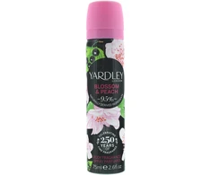 Yardley Blossom and Peach Scented Purškiklis For Women, 75 ml