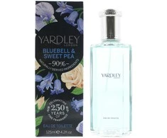 Yardley Bluebell and Sweetpea EDT tualetinis vanduo moterims, 125 ml