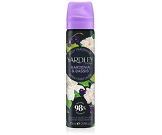 Yardley Gardenia &amp; Cassis kūno purškiklis, 75 ml