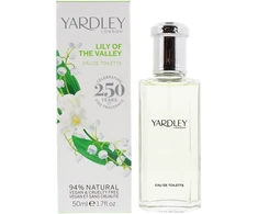 Yardley Lily Of The Valley EDT tualetinis vanduo moterims, 50 ml