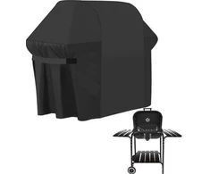 Apsauginis griliaus uždangalas, 147 x 75 x 131 cm, juodas