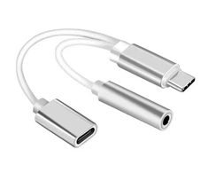 Audio adapteris iš Type-C į 3,5mm AUX