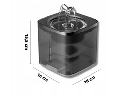 Automatinė vandens gertuvė - fontanas katėms ir šunims, 2l