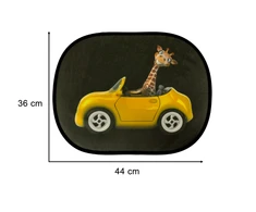 Automobilio lango apsauga nuo saulės Žirafa, 2 vnt.