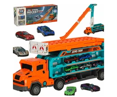 Automobilių lenktynių trasa su sunkvežimiu, KX3458