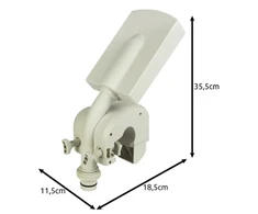 Baseino fontanas su LED