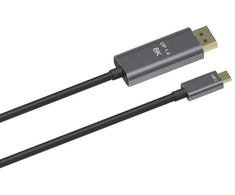 DisplayPort 1.4 ir USB C tipo jungčių laidas