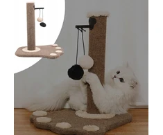 Draskyklė katėms su žaislu, 42cm