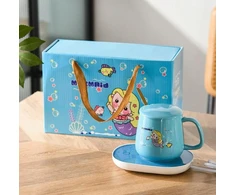 Elektrinis puodelio šildytuvas su puodeliu Mermaid
