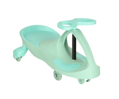 Gravity Ride-On paspirtukas su LED šviečiančiais ratukais, žalias