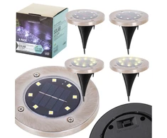 Įsmeigiami LED lauko šviestuvai, 4 vnt.