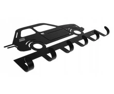 Kabykla rūbams ir raktams Mažas Automobilis, 35cm, juodos spalvos
