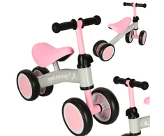 Keturratis balansinis dviratukas Trike Fix, rožinis
