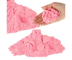 Kinetinis smėlis, 1kg, rožinis