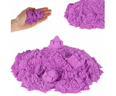 Kinetinis smėlis, 1kg, violetinis