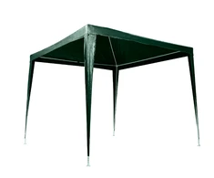 Lauko pavėsinė 2,5x2,5 m, žalia