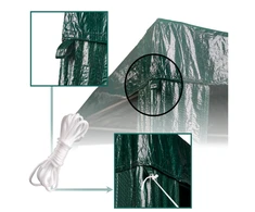 Lauko pavėsinė 2x2 m, žalia
