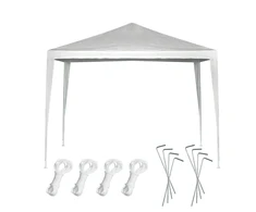 Lauko pavėsinė 3x3 m, balta