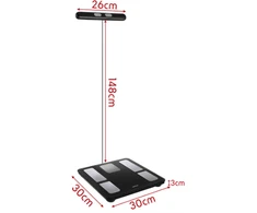 LCD vonios svarstyklės