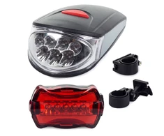 LED dviračio žibintų rinkinys
