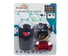 LED dviračio žibintų rinkinys