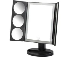 LED makiažo veidrodėlis