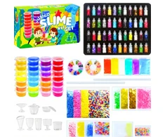 Minkomos masės Slime rinkinys, 128in1