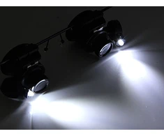 Padidinimo akiniai led 20x 15mm