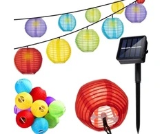 Pakabinama spalvota girlianda 3,5m 2V IP44