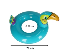 Pripučiamas plaukimo ratas KX4927, 70 cm