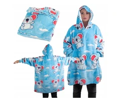 Šiltas Pledas - Džemperis "Koala 2in1" oversize, XXL