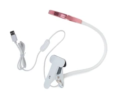 Stalinė lempa su spaustuku, LED, USB