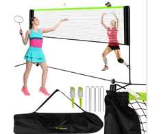 Universalus tinklinio / badmintono tinklas