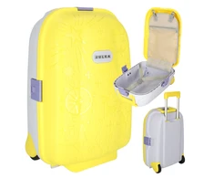 Kelioninis Vaikiškas lagaminas KX3964, geltonas