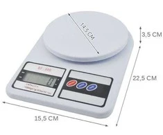 Virtuvinės svarstyklės 10 kg