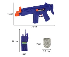 Žaislinis policijos amunicijos rinkinys, KX3273
