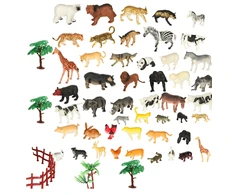 Žaislinių figūrėlių rinkinys Safaris, 59 el.