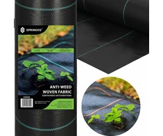 Agrotekstilė nuo piktžolių Springos 90g/m² 1,1x10 m
