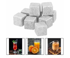 Springos Akmens ledo kubeliai 2x2x2 cm 9 vnt.