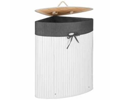 Skalbinių krepšelis Springos 60L kampinis